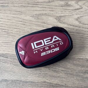 Adams Idea A30S Boxer #4 Hybrid Head Cover Red Black Golf Club Headcover